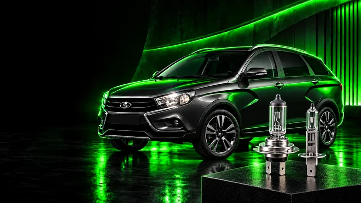 LADA Vesta — подбор ламп
