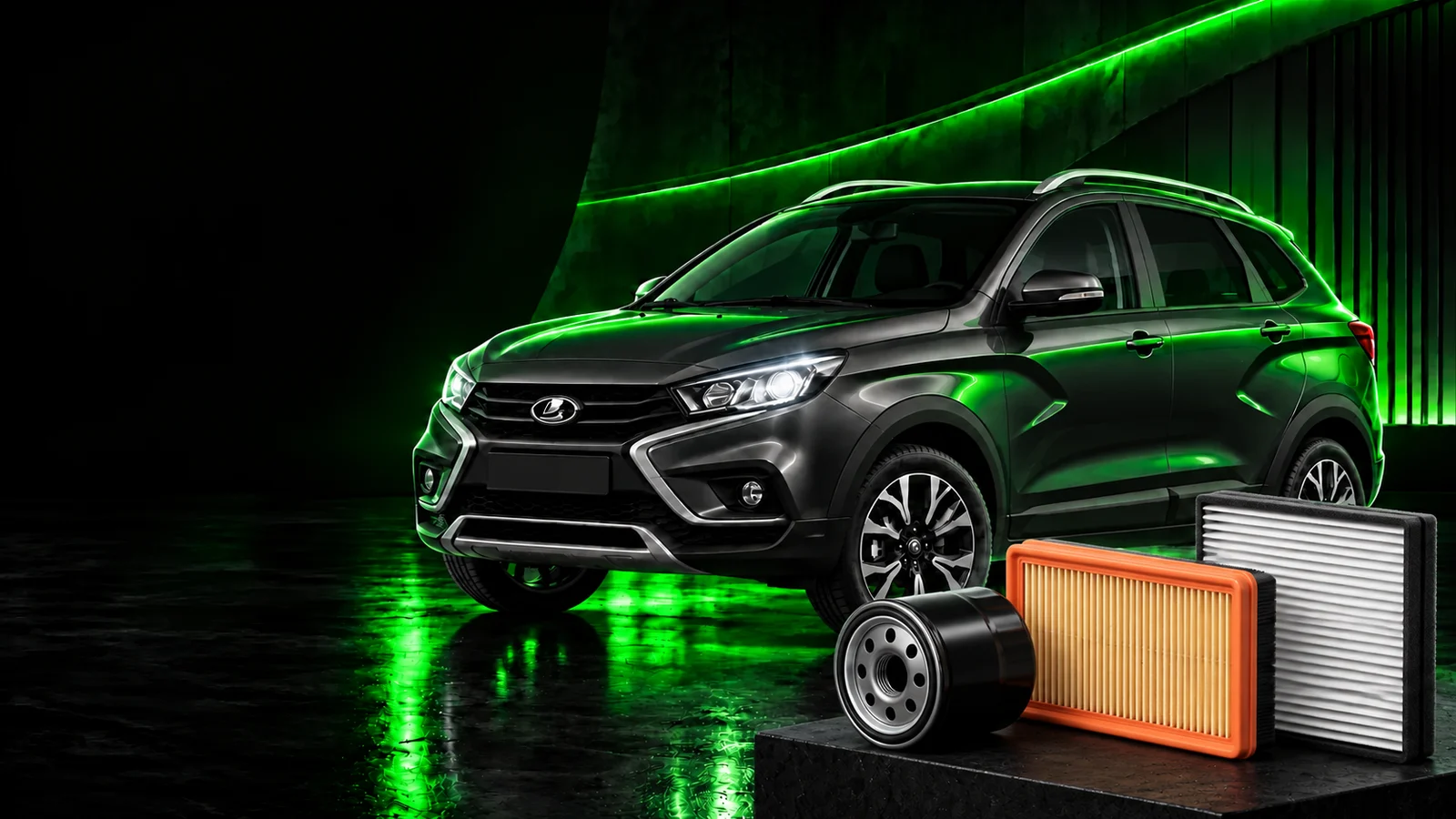 LADA XRAY и автомобильные фильтры