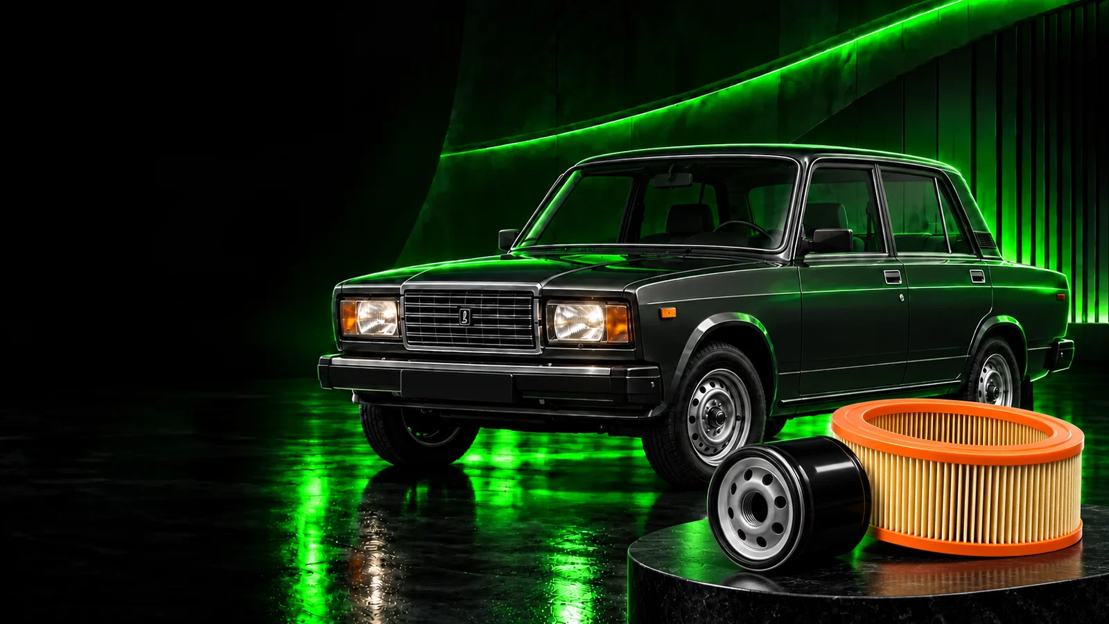 Жигули ВАЗ-2101–2107 и автомобильные фильтры
