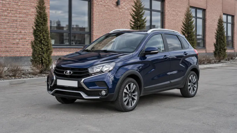 Продать синюю Ладу XRAY Cross 2021 года в Екатеринбурге