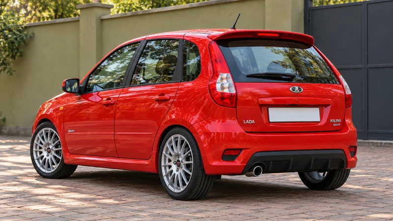 Продать красную Ладу Калину Sport 2014 года в Краснодаре