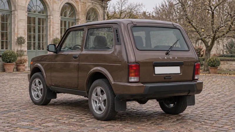 Продать коричневую Ниву 4×4 Urban 2018 года в Москве