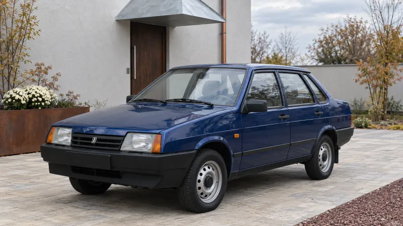 Продать синий ВАЗ-21099 2001 года в Новосибирске