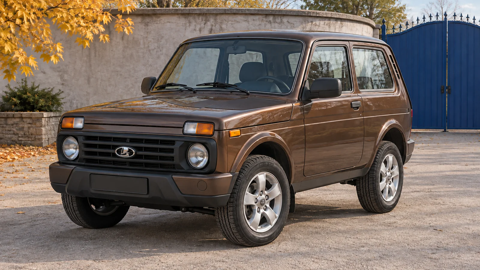 Продать коричневую Ниву 4×4 Urban 2018 года в Санкт-Петербурге