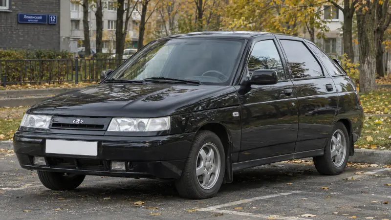 Чёрный ВАЗ-2112 хэтчбек 2007 года — продать свою машину в Красноярске