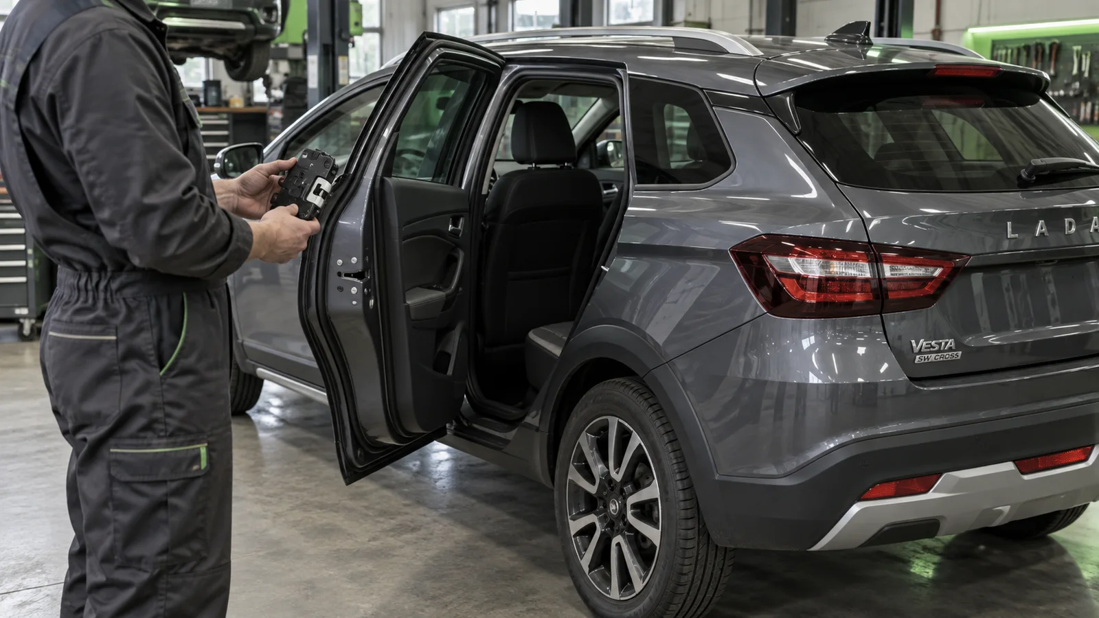 Какие замки дверей купить для Lada Vesta и СВ Кросс
